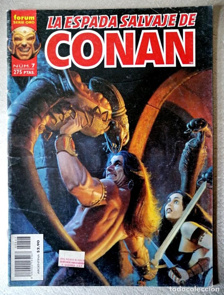C&oacute;mics: LA ESPADA SALVAJE DE CONAN VOL. 2 N&ordm; 7 - FORUM 1996 - Foto 1