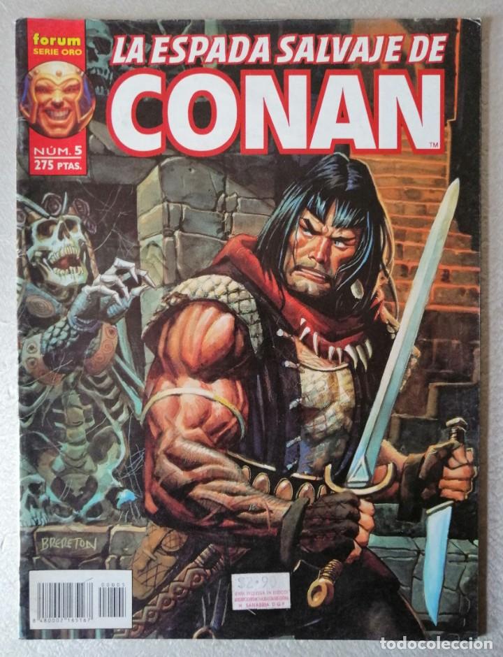 C&oacute;mics: LA ESPADA SALVAJE DE CONAN VOL. 2 N&ordm; 5 - FORUM 1996 - Foto 1