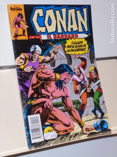C&oacute;mics: CONAN EL BARBARO VOL. 1 N&ordm; 163 MARVEL - FORUM - Foto 1