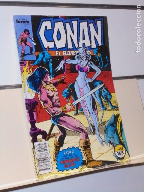 C&oacute;mics: CONAN EL BARBARO VOL. 1 N&ordm; 165 MARVEL - FORUM - Foto 1