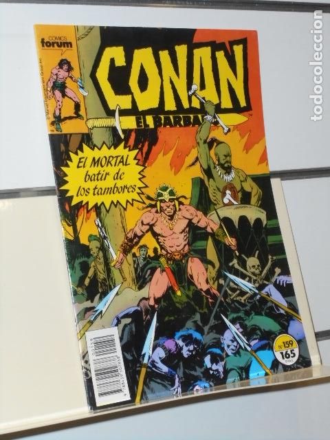 C&oacute;mics: CONAN EL BARBARO VOL. 1 N&ordm; 159 MARVEL - FORUM - Foto 1