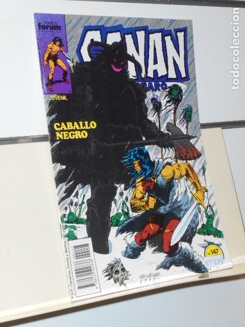 C&oacute;mics: CONAN EL BARBARO VOL. 1 N&ordm; 147 MARVEL - FORUM - Foto 1