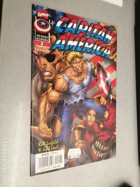 C&oacute;mics: CAPIT&Aacute;N AM&Eacute;RICA H&Eacute;ROES REBORN N&ordm; 2 / MARVEL - FORUM - Foto 1