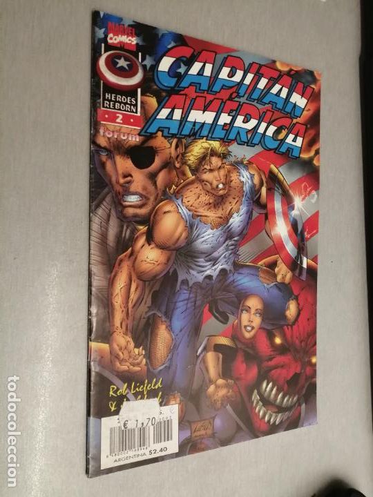 C&oacute;mics: CAPIT&Aacute;N AM&Eacute;RICA H&Eacute;ROES REBORN N&ordm; 2 / MARVEL - FORUM - Foto 1