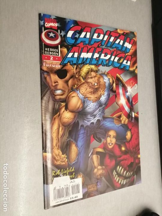 C&oacute;mics: CAPIT&Aacute;N AM&Eacute;RICA H&Eacute;ROES REBORN N&ordm; 2 / MARVEL - FORUM - Foto 1