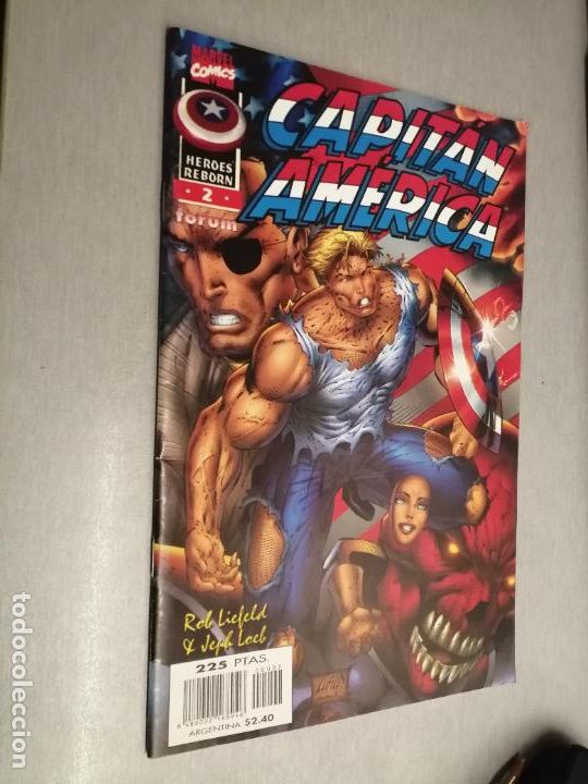 C&oacute;mics: CAPIT&Aacute;N AM&Eacute;RICA H&Eacute;ROES REBORN N&ordm; 2 / MARVEL - FORUM - Foto 1