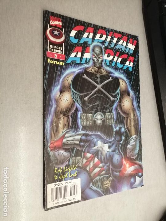 C&oacute;mics: CAPIT&Aacute;N AM&Eacute;RICA H&Eacute;ROES REBORN N&ordm; 3 / MARVEL - FORUM - Foto 1