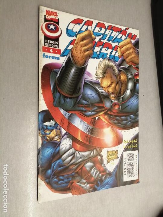 C&oacute;mics: CAPIT&Aacute;N AM&Eacute;RICA H&Eacute;ROES REBORN N&ordm; 4 / MARVEL - FORUM - Foto 1