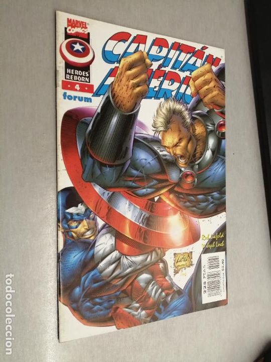 C&oacute;mics: CAPIT&Aacute;N AM&Eacute;RICA H&Eacute;ROES REBORN N&ordm; 4 / MARVEL - FORUM - Foto 1