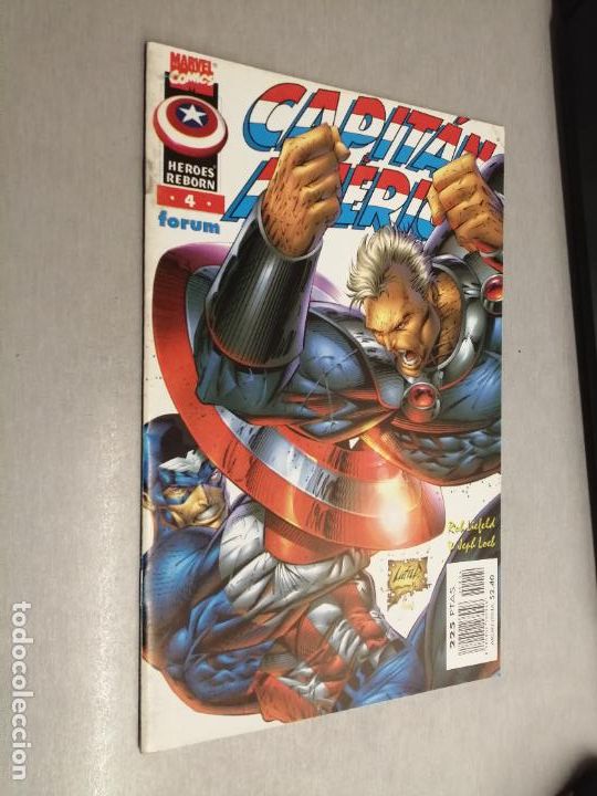 C&oacute;mics: CAPIT&Aacute;N AM&Eacute;RICA H&Eacute;ROES REBORN N&ordm; 4 / MARVEL - FORUM - Foto 1