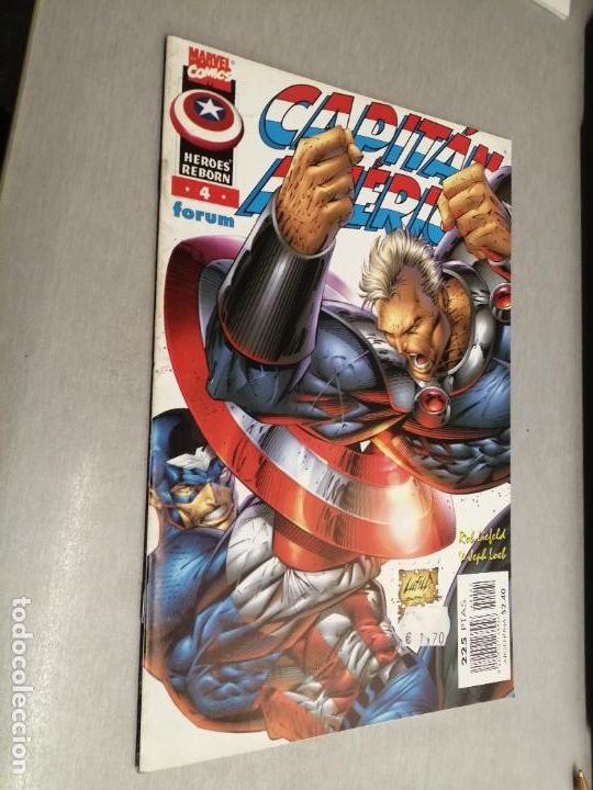 C&oacute;mics: CAPIT&Aacute;N AM&Eacute;RICA H&Eacute;ROES REBORN N&ordm; 4 / MARVEL - FORUM - Foto 1
