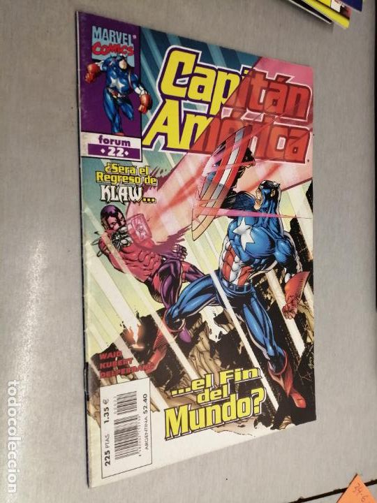 C&oacute;mics: CAPIT&Aacute;N AM&Eacute;RICA VOL. 4 N&ordm; 22 / MARVEL - FORUM - Foto 1