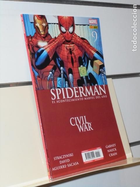 C&oacute;mics: SPIDERMAN STRACZYNSKI VOL. 2 N&ordm; 9 CIVIL WAR MARVEL - FORUM - Foto 1
