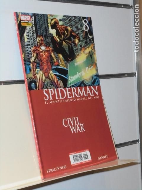 C&oacute;mics: SPIDERMAN STRACZYNSKI VOL. 2 N&ordm; 8 CIVIL WAR MARVEL - FORUM - Foto 1