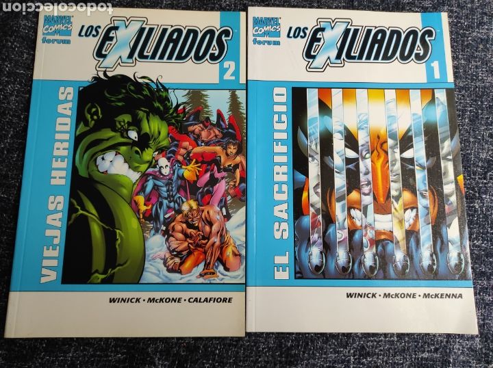 C&oacute;mics: LOS EXILIADOS - TOMOS 1 Y 2 -ED. FORUM - Foto 1