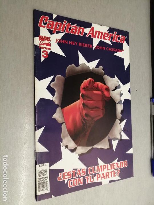 C&oacute;mics: CAPIT&Aacute;N AM&Eacute;RICA VOL. 5 N&ordm; 3 / MARVEL - FORUM - Foto 1