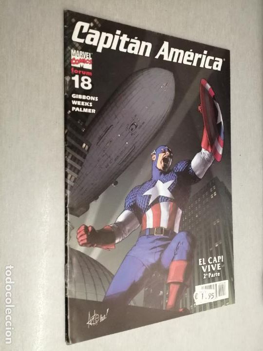 C&oacute;mics: CAPIT&Aacute;N AM&Eacute;RICA VOL. 5 N&ordm; 18 / MARVEL - FORUM - Foto 1