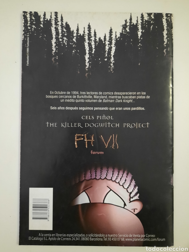 C&oacute;mics: FANHUNTER REBURN DAVID RAMIREZ CELS PI&Ntilde;OL FORUM ONE SHOT - Foto 2