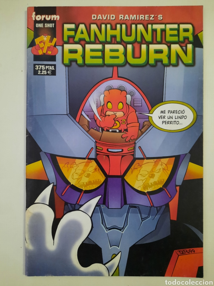 C&oacute;mics: FANHUNTER REBURN DAVID RAMIREZ CELS PI&Ntilde;OL FORUM ONE SHOT - Foto 1