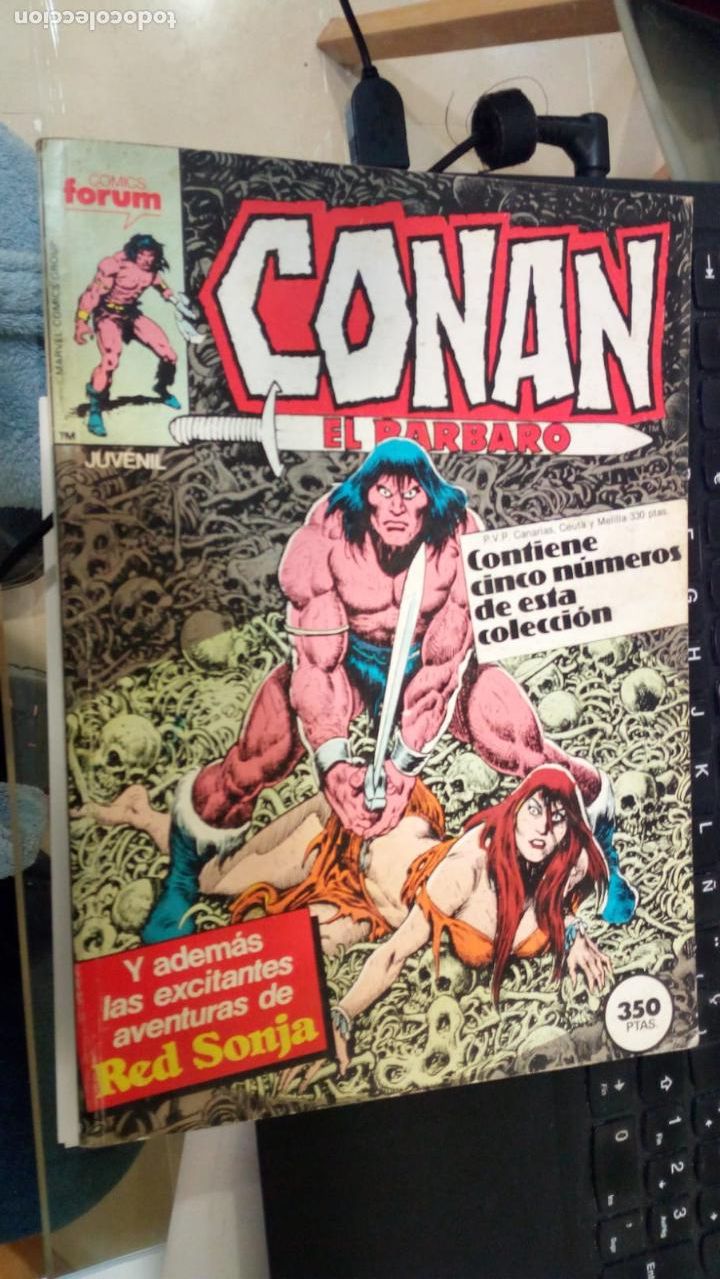 C&oacute;mics: RETAPADO FORUM CONAN EL BARBARO 111 AL 115 - Foto 1