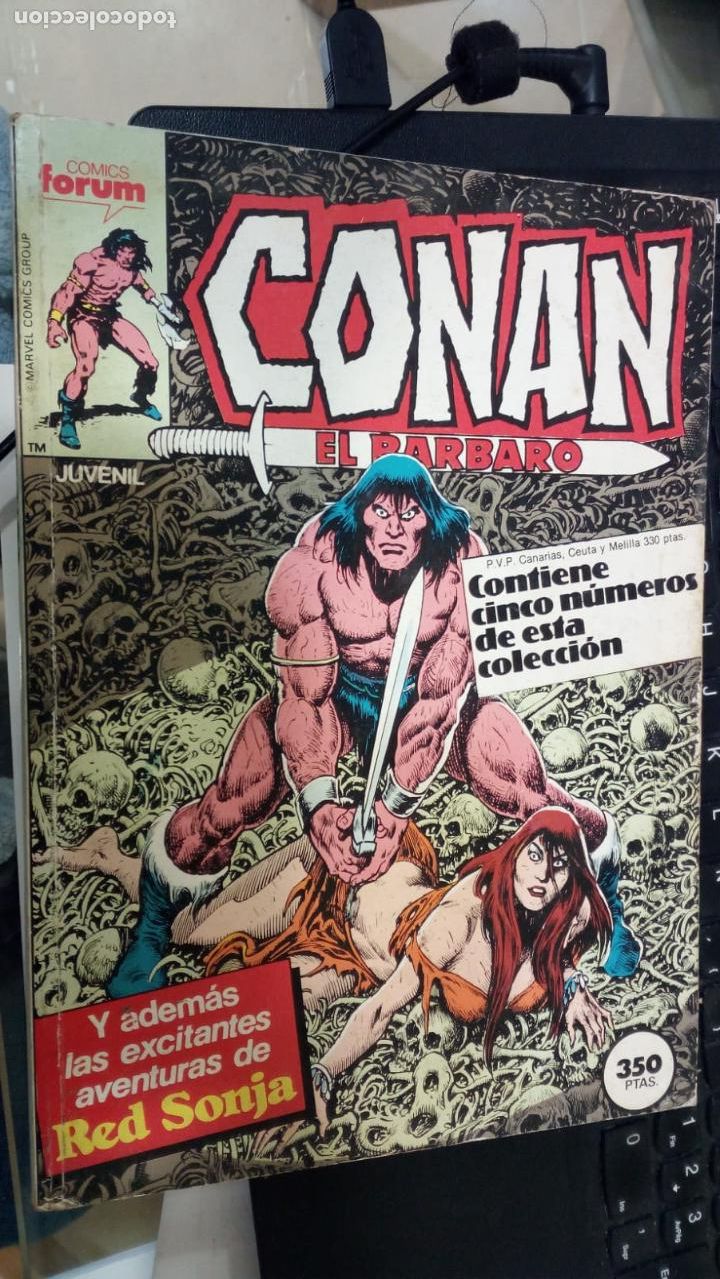 C&oacute;mics: RETAPADO FORUM CONAN EL BARBARO 111 AL 115 - Foto 1