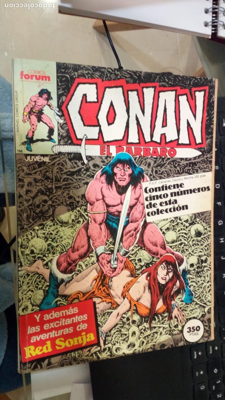 C&oacute;mics: RETAPADO FORUM CONAN EL BARBARO 111 AL 115 - Foto 1
