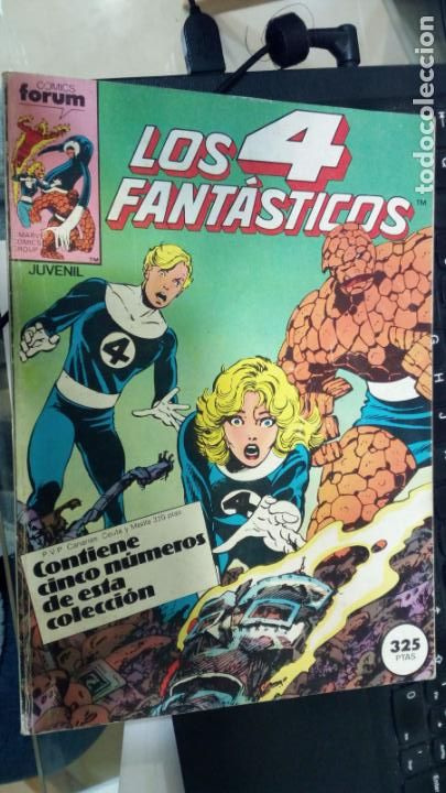 C&oacute;mics: RETAPADO FORUM LOS 4 FANTASTICOS 36 AL 40 - Foto 1