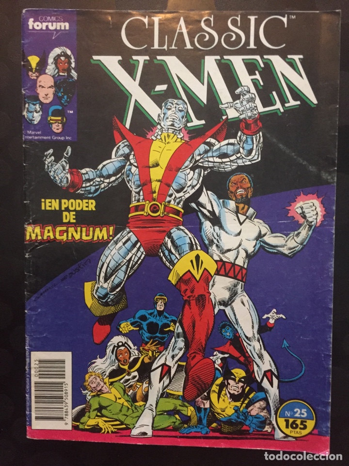 C&oacute;mics: CLASSIC X MEN VOL.1 N.25 EN PODER DE MAGNUM ( 1988/1992 ) - Foto 1