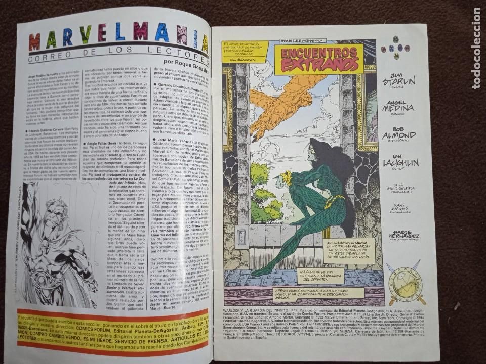C&oacute;mics: WARLOCK Y LA GUARDIA DEL INFINITO 14 - Foto 2