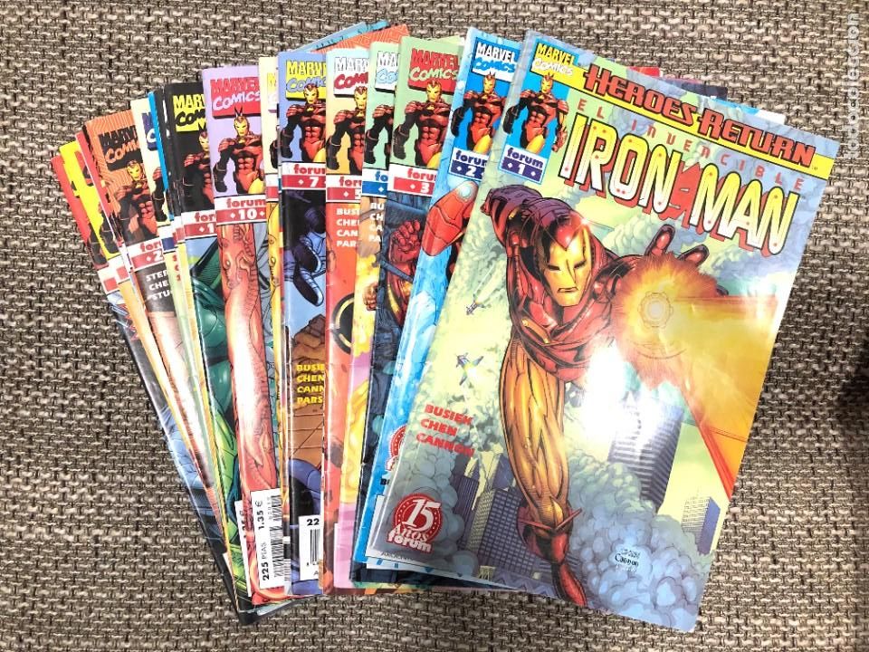 C&oacute;mics: LOTE COMICS IRON MAN , - Foto 1