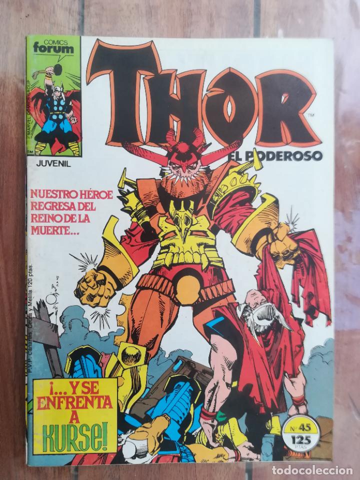 C&oacute;mics: THOR. N&ordm; 45. VOL 1. FORUM - Foto 1