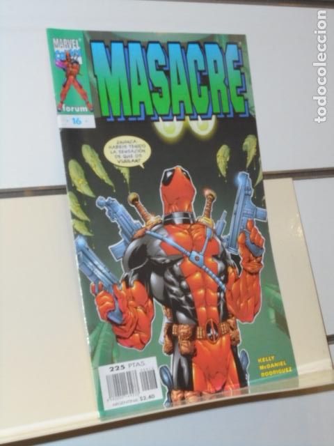C&oacute;mics: MASACRE VOL. 3 N&ordm; 16 MARVEL - FORUM - Foto 1