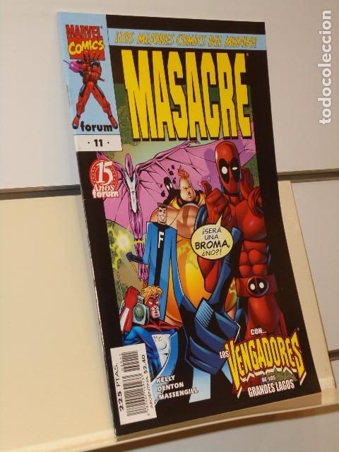 C&oacute;mics: MASACRE VOL. 3 N&ordm; 11 MARVEL - FORUM - Foto 1