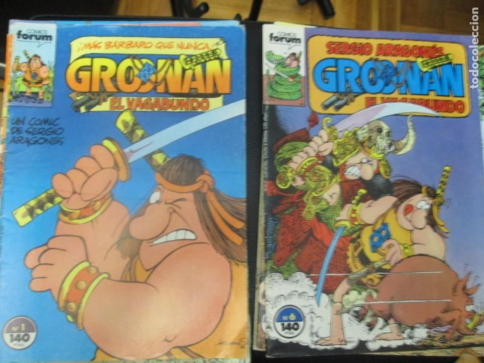 C&oacute;mics: GROONAN EL VAGABUNDO. GROO. COMPLETA. (EXCEPTO N&ordm;9).11 N&Uacute;MEROS - Foto 1