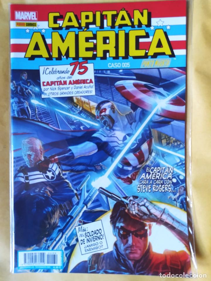 C&oacute;mics: PANINI-CAPIT&Aacute;N AM&Eacute;RICA #69 GRAPA-NM-BOLSA & BACKBOARD - Foto 1
