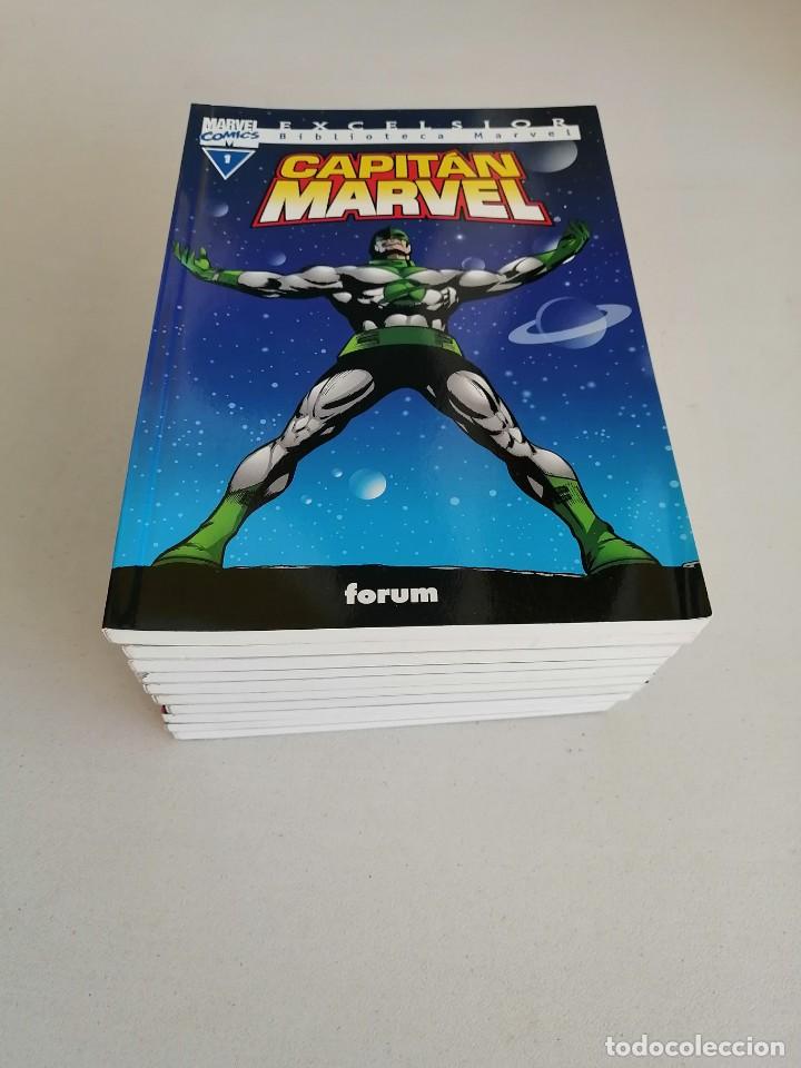 C&oacute;mics: CAPITAN MARVEL COMPLETA 10 NUMEROS EXCELSIOR FORUM - Foto 1