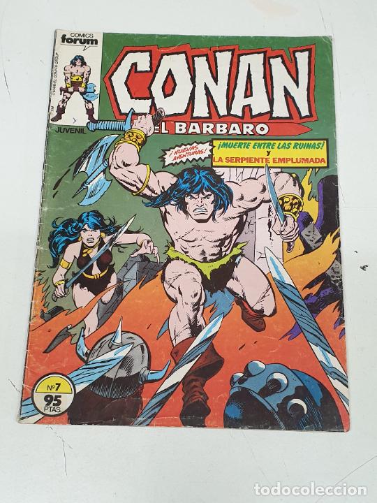 C&oacute;mics: CONAN EL BARBARO N&ordm; 7 / MARVEL - FORUM - Foto 1