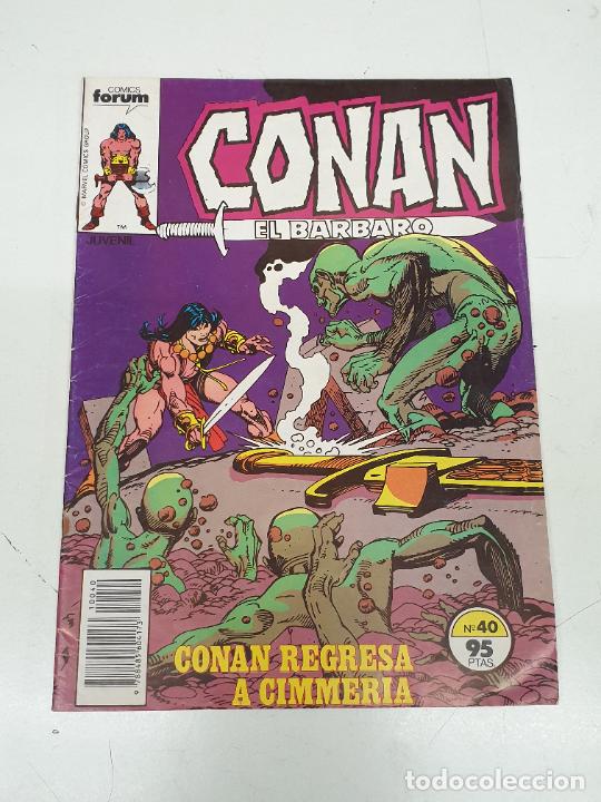 C&oacute;mics: CONAN EL BARBARO N&ordm; 40 / MARVEL - FORUM - Foto 1