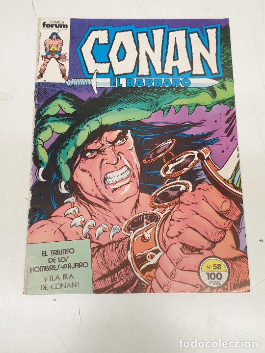 C&oacute;mics: CONAN EL BARBARO N&ordm; 58 / MARVEL - FORUM - Foto 1