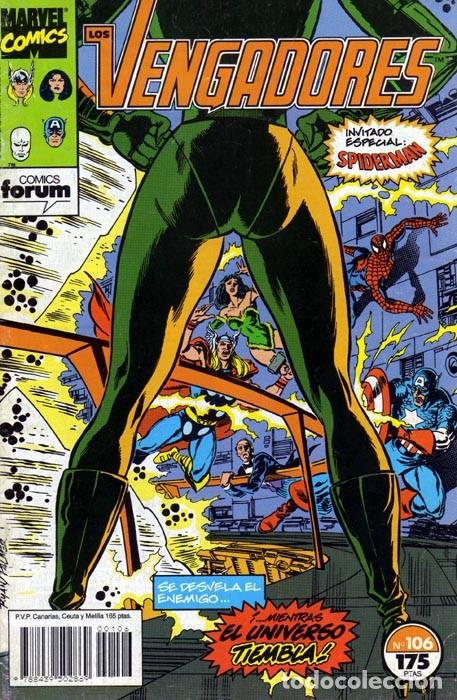 C&oacute;mics: LOS VENGADORES vol.1 n&ordm; 106- Forum. - Foto 1