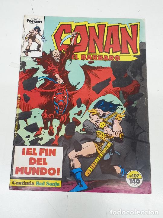 C&oacute;mics: CONAN EL BARBARO N&ordm; 107 / MARVEL - FORUM - Foto 1