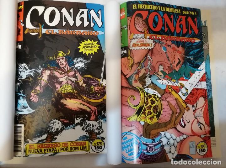 C&oacute;mics: CONAN EL BARBARO DEL N&ordm; 170 AL 189. - Foto 1