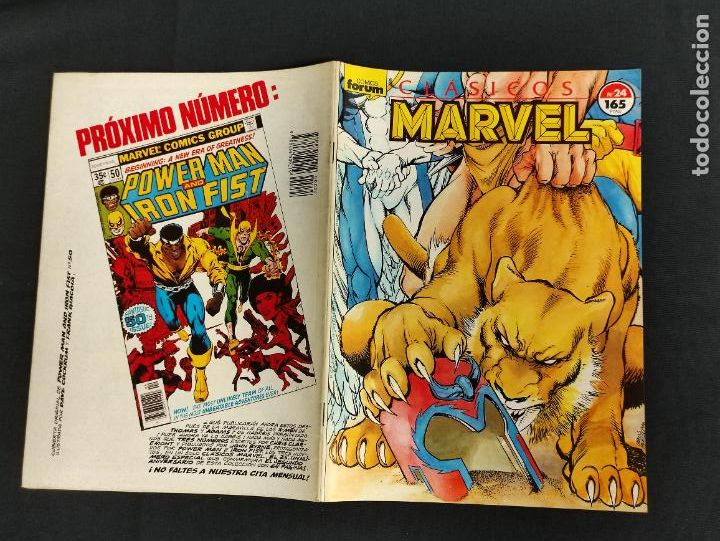 C&oacute;mics: CLASICOS MARVEL - N&ordm; 24 - INCLUYE POSTER CENTRAL - FORUM -
