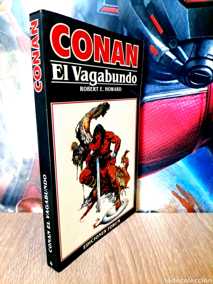C&oacute;mics: EXCELENTE ESTADO CONAN 4 NOVELAS COMICS FORUM MARVEL - Foto 1