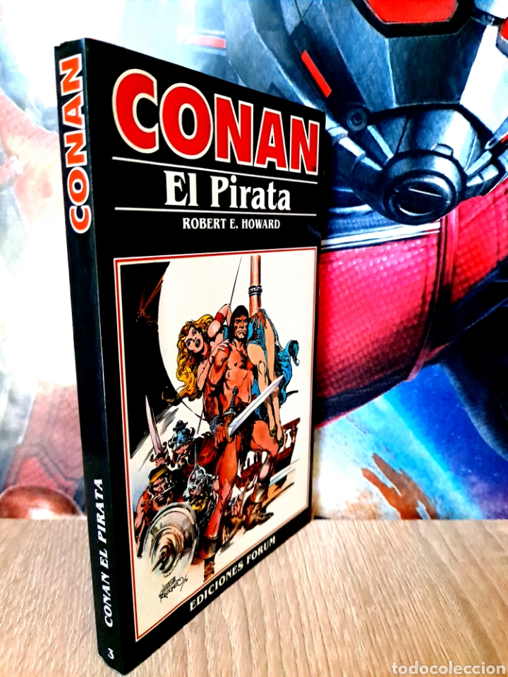 C&oacute;mics: EXCELENTE ESTADO CONAN 3 NOVELAS COMICS FORUM MARVEL - Foto 1