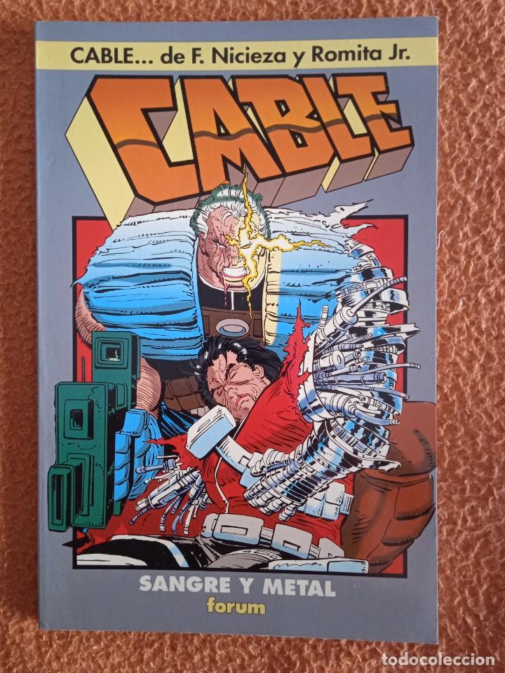 C&oacute;mics: COLECCION ONE SHOT 3 CABLE SANGRE Y METAL - Foto 1
