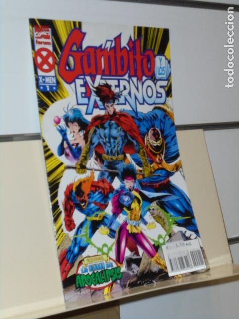 C&oacute;mics: GAMBITO Y LOS EXTERNOS N&ordm; 1 LA ERA DE APOCALIPSIS MARVEL - FORUM - Foto 1