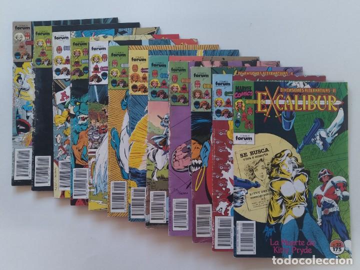 Comics: LOTE 12 COMICS ORIGINALES - EXCALIBUR - COMICS FORUM - A&Ntilde;O 1989/90 ...L3668