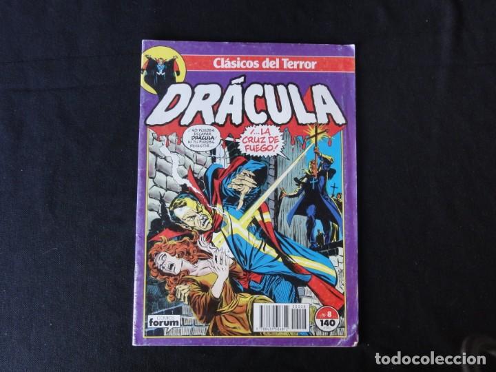 C&oacute;mics: DRACULA. CLASICOS DEL TERROR. N&ordm; 8. FORUM. C-74. - Foto 1