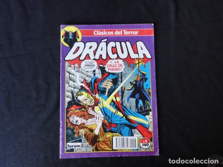 C&oacute;mics: DRACULA. CLASICOS DEL TERROR. N&ordm; 8. FORUM. C-74. - Foto 1